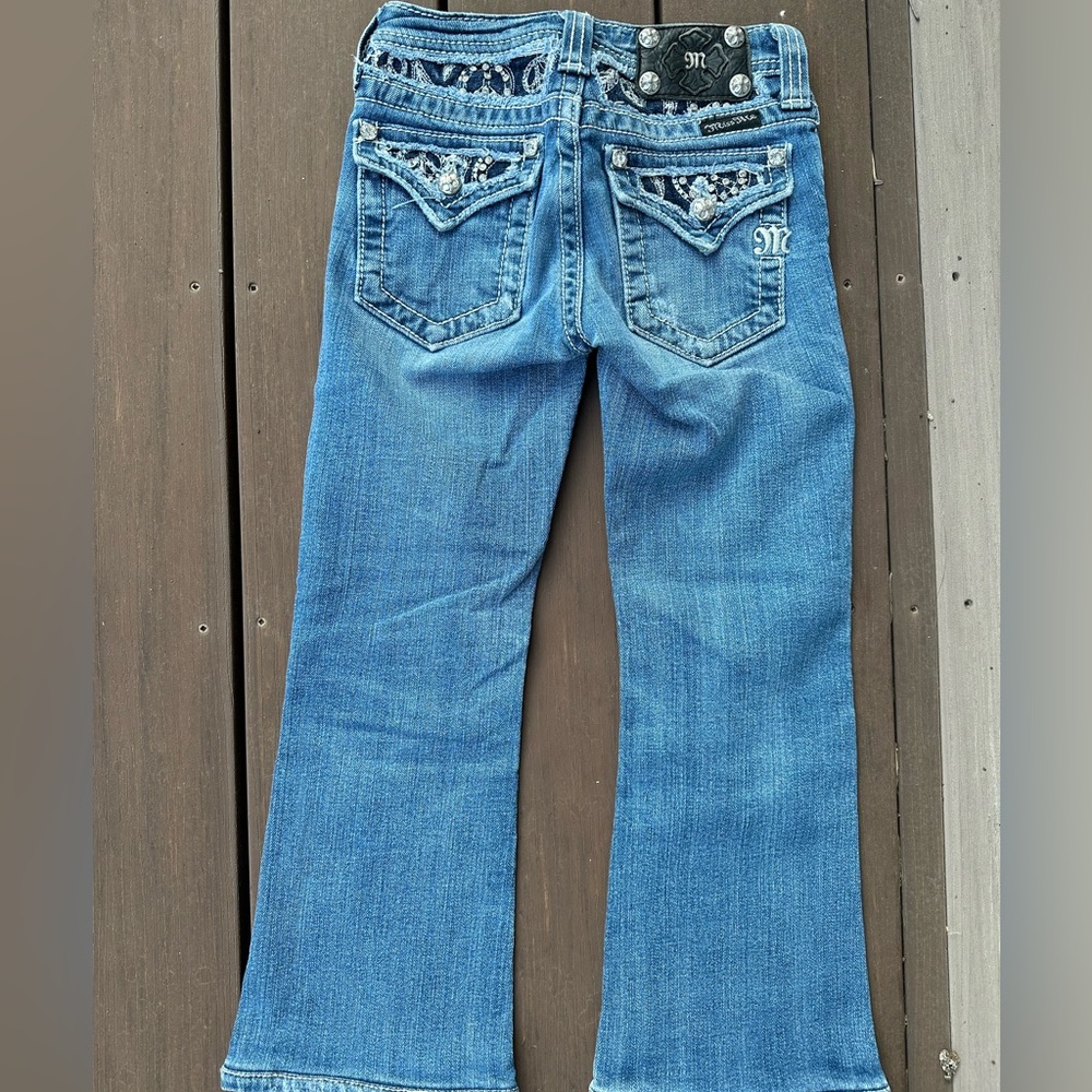 Miss Me JPK5002-31 Bootcut Kids Size 8